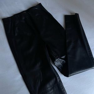 Zara Leather leggings